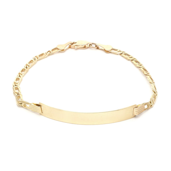 Esclava nudo egipcio en oro amarillo 14 kilates.
