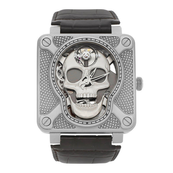 Reloj Bell & Ross para caballero modelo BR01 Laughing Skull.