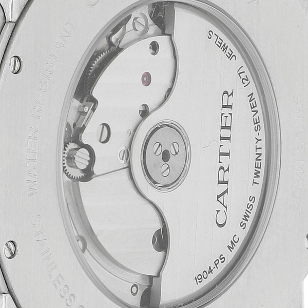 Reloj Cartier para caballero modelo Calibre de Cartier vistas en oro rosa 18 kilates.