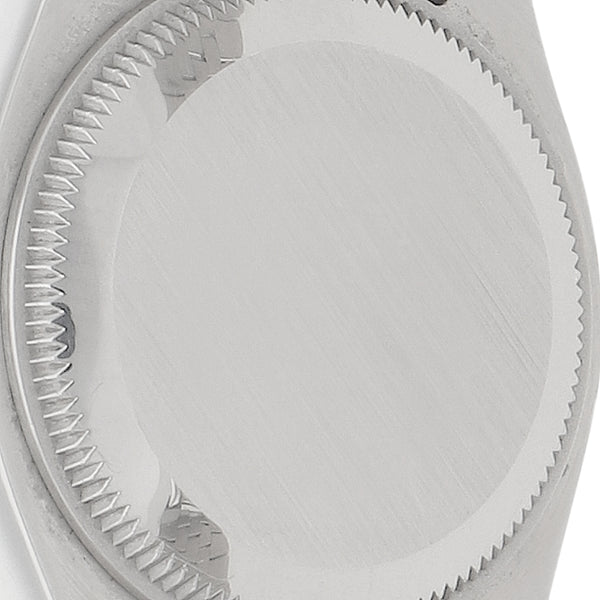 Reloj Rolex para dama modelo Oyster Perpetual DayJust vistas oro blanco 18 kilates.