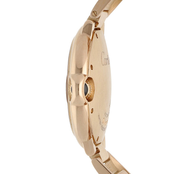Reloj Cartier para dama modelo Ballon Bleu en oro rosa 18 kilates.