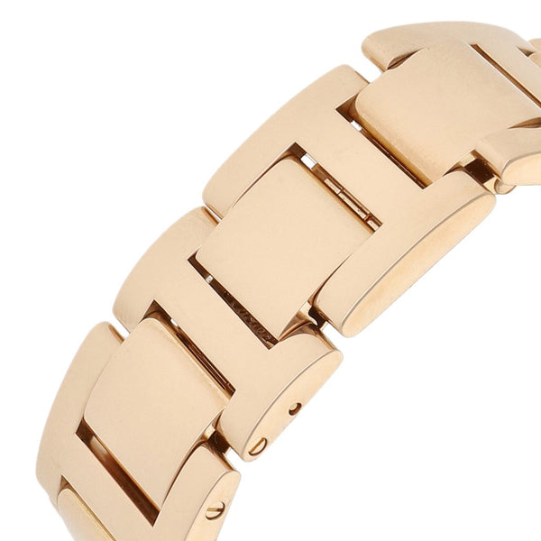 Reloj Cartier para dama modelo Ballon Bleu en oro rosa 18 kilates.