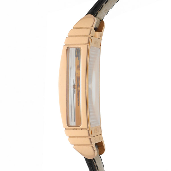 Reloj Corum para caballero modelo Golden Bridge caja y broche en oro rosa 18 kilates.