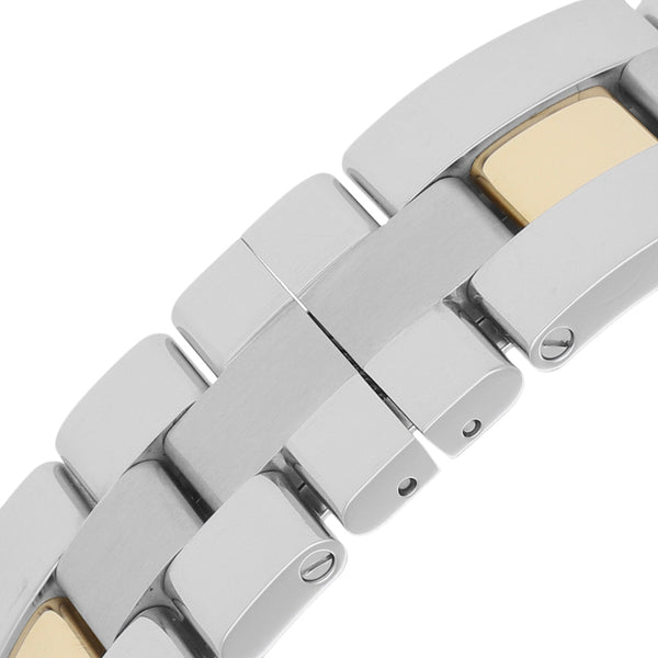 Reloj Cartier para caballero modelo Roadster vistas en oro amarillo 18 kilates.