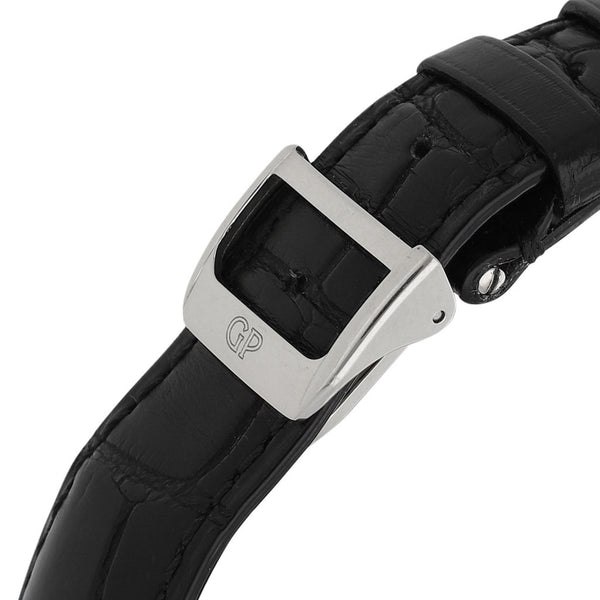 Reloj Girard Perregaux para caballero modelo WW.TC World Time Chronograph caja y broche en oro blanco 18 kilates.