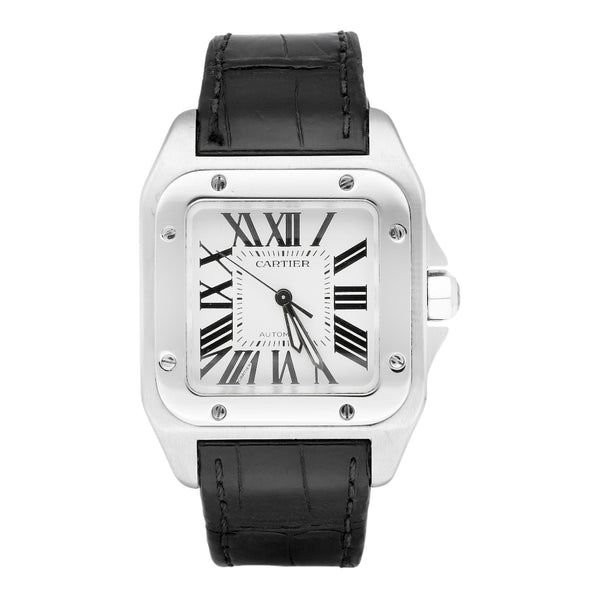 Reloj Cartier para caballero modelo Santos 100.