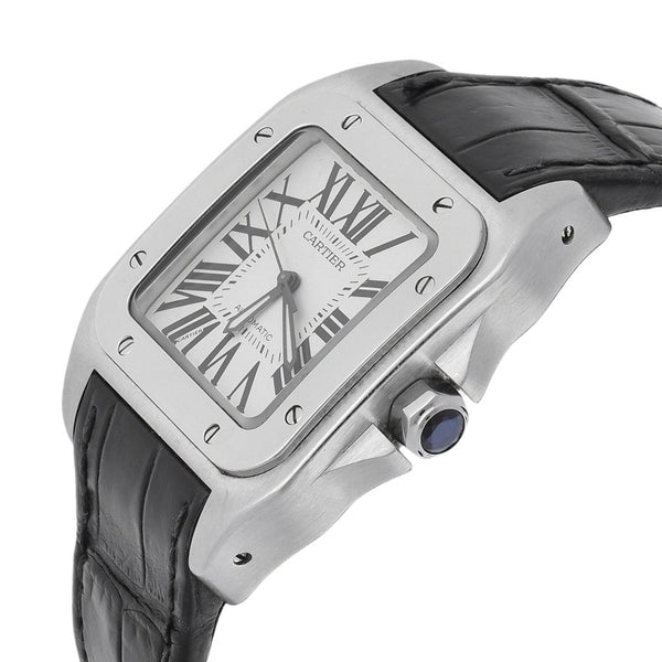 Reloj Cartier para caballero modelo Santos 100.