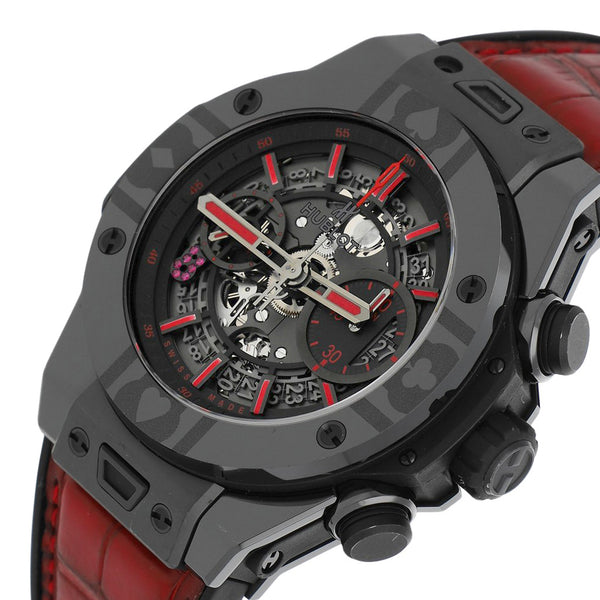 Reloj Hublot para caballero modelo Big Bang Unico edición World Poker Tour.
