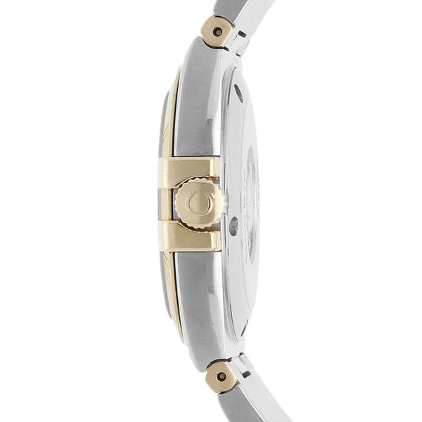 Reloj Omega para caballero modelo Constellation Double Eagle vistas oro amarillo 18 kilates.