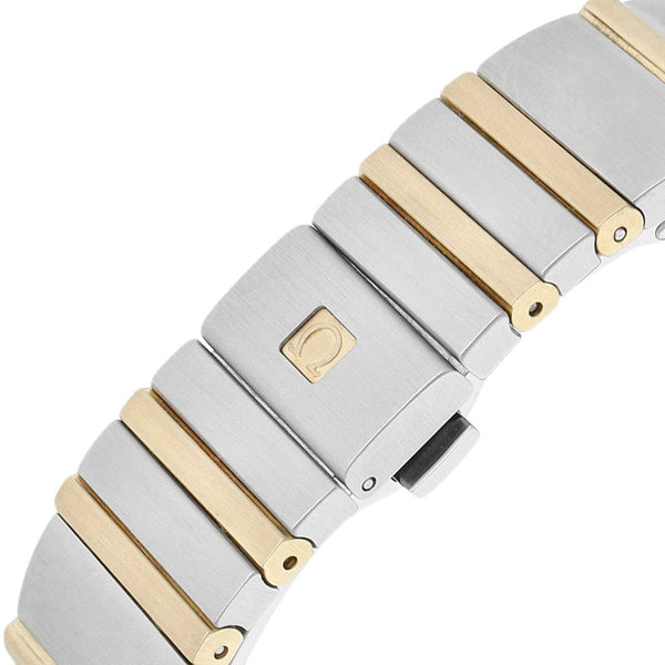 Reloj Omega para caballero modelo Constellation Double Eagle vistas oro amarillo 18 kilates.