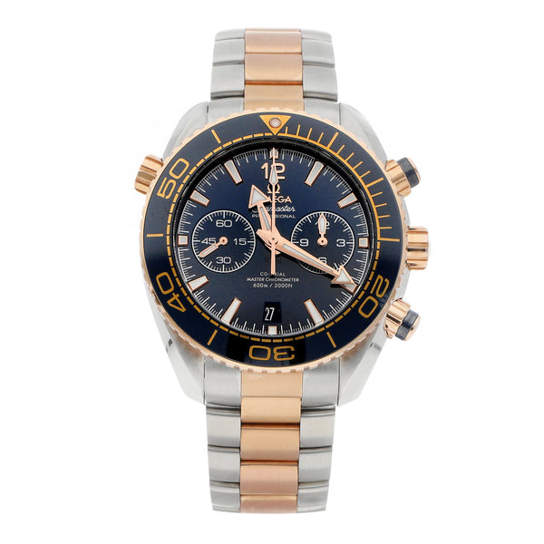 Reloj Omega para caballero modelo Seamaster Planet Ocean vistas en oro rosa 18 kilates.