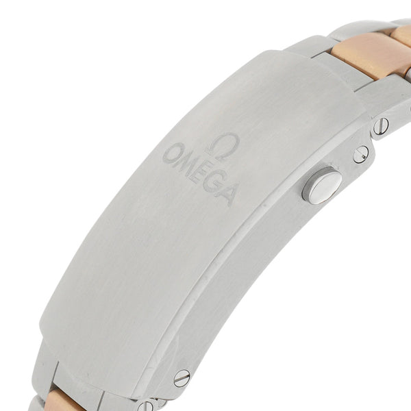 Reloj Omega para caballero modelo Seamaster Planet Ocean vistas en oro rosa 18 kilates.