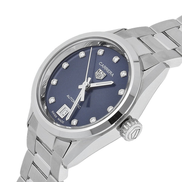 Reloj Tag Heuer para dama modelo Carrera Calibre 9.