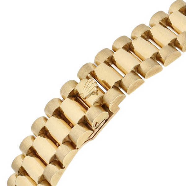 Reloj Rolex para dama modelo Oyster Perpetual DateJust en oro dos tonos 18 kilates.