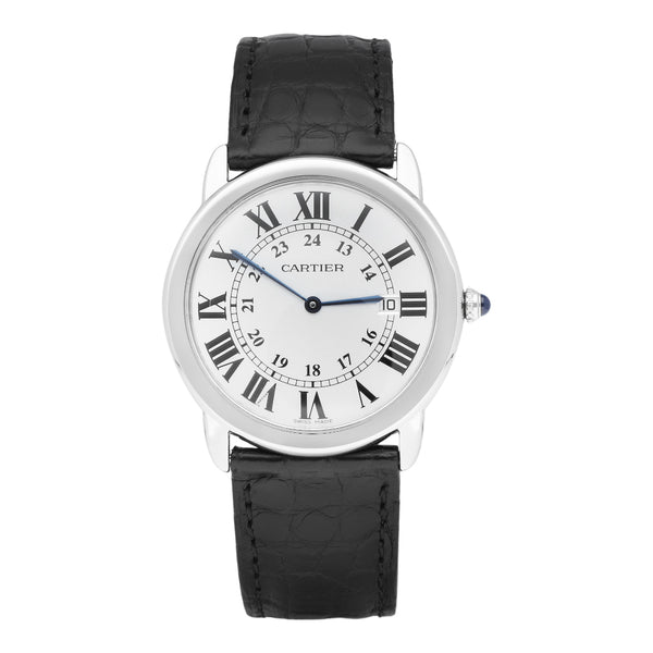 Reloj Cartier para caballero modelo Ronde Solo.