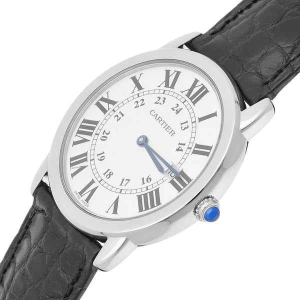 Reloj Cartier para caballero modelo Ronde Solo.