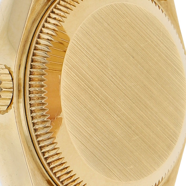 Reloj Rolex para dama modelo Oyster Perpetual DateJust en oro dos tonos 18 kilates.