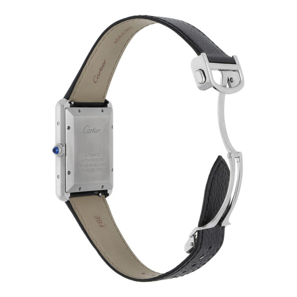 Reloj Cartier para caballero modelo Tank Solo.