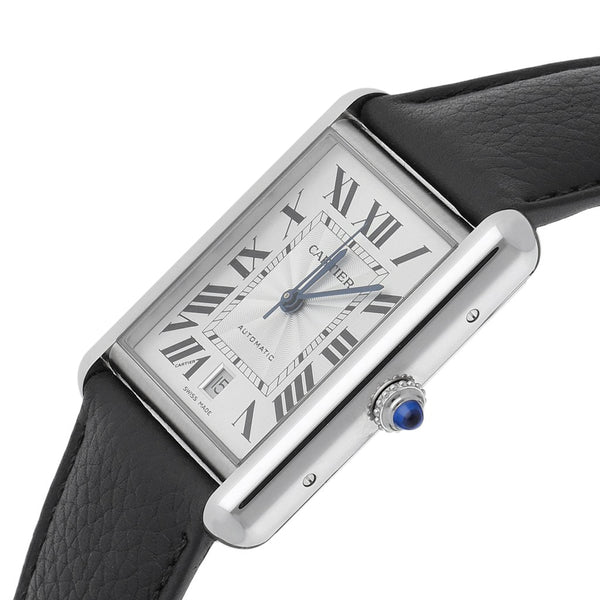 Reloj Cartier para caballero modelo Tank Solo.