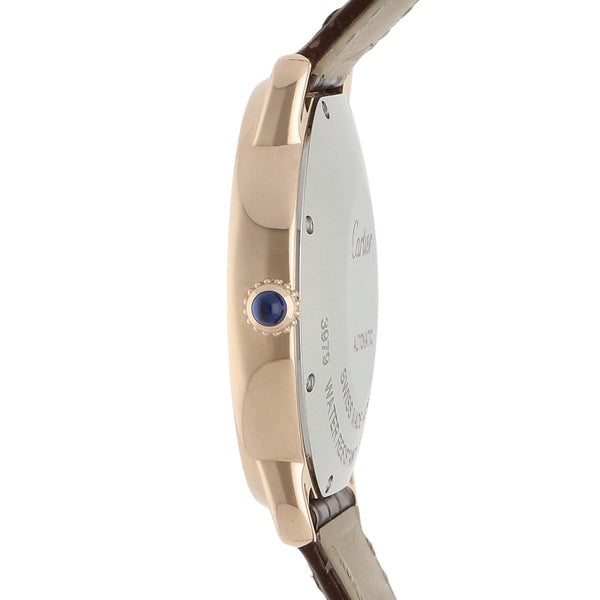 Reloj Cartier para caballero/unisex modelo Ronde Solo vistas en oro rosa 18 kilates.