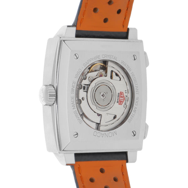 Reloj Tag Heuer para caballero modelo Monaco Gulf.