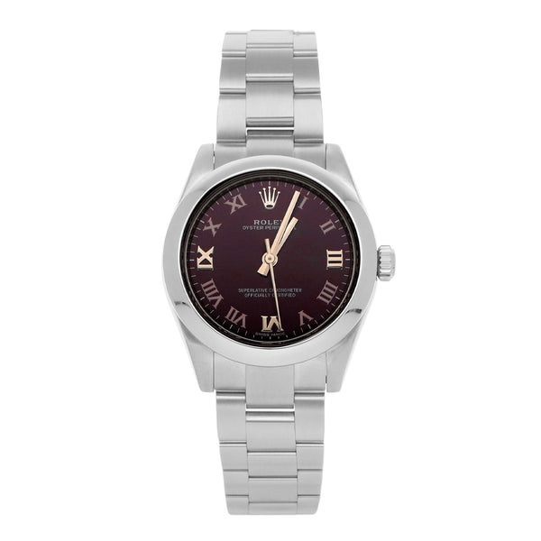 Reloj Rolex para dama modelo Oyster Perpetual.