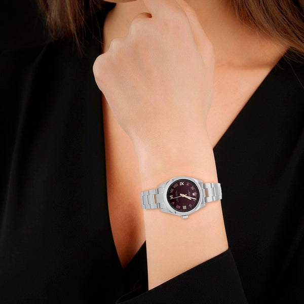 Reloj Rolex para dama modelo Oyster Perpetual.