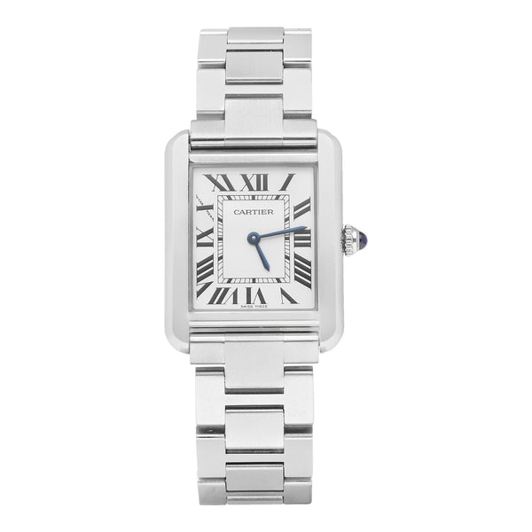 Reloj Cartier para dama modelo Tank Solo.