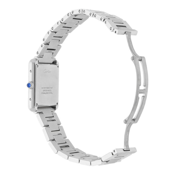 Reloj Cartier para dama modelo Tank Solo.