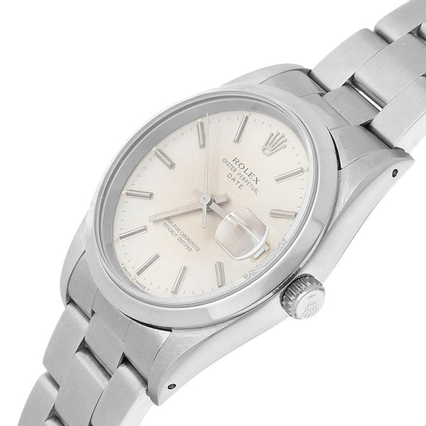 Reloj para caballero modelo Oyster Perpetual Date.