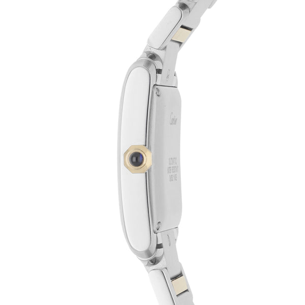 Reloj para caballero modelo Tank Française vistas oro rosa 18 kilates.