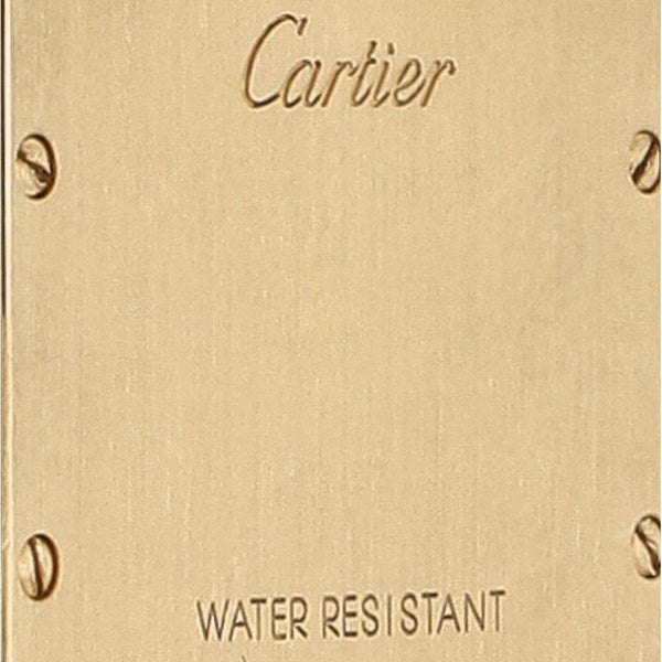 Reloj Cartier para dama/unisex modelo Tank Louis Caja y broche en oro amarillo 18 kilates.