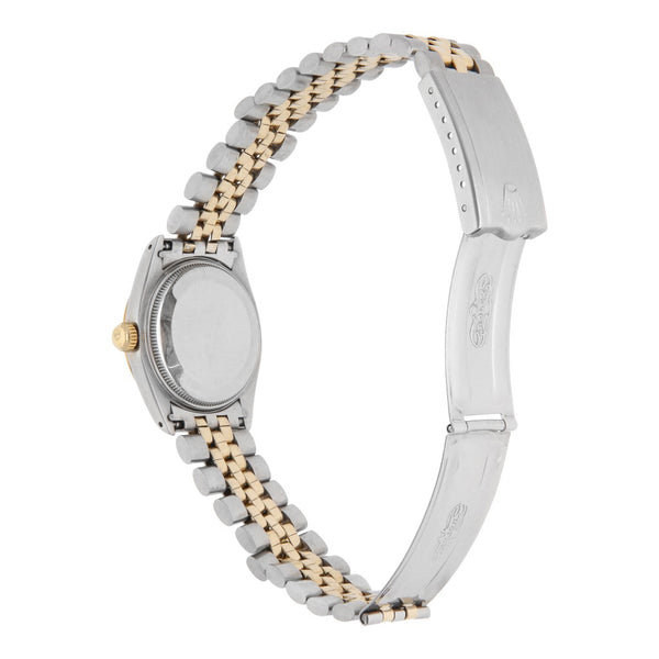 Reloj Rolex para caballero/unisex modelo Oyster Perpetual DateJust vistas oro amarillo 14 kilates.