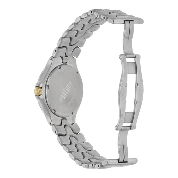 Reloj Ebel para caballero modelo Sportwave vistas oro amarillo 18 kilates.