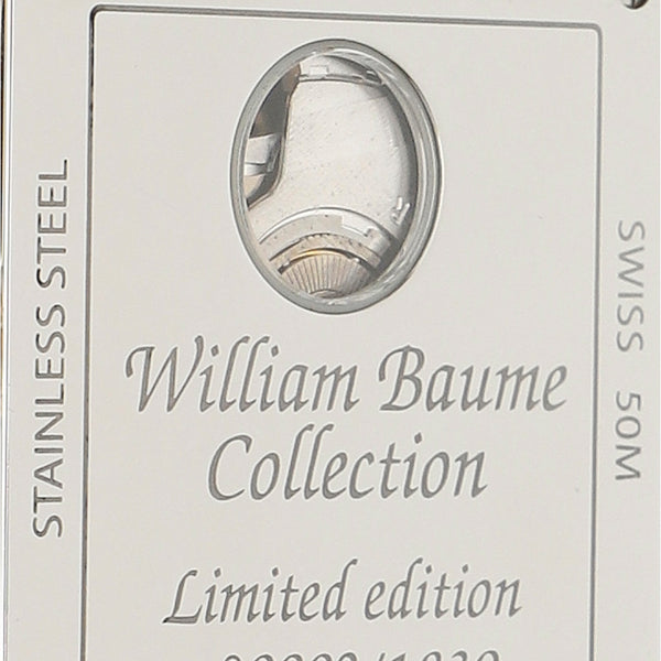 Reloj Baume & Mercier para caballero modelo William Baume Collection.