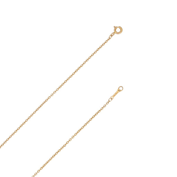 Collar eslabón cruzado con colgante motivo ramas de olivo firma Tiffany colección Paloma Picasso en oro rosa 18 kilates.