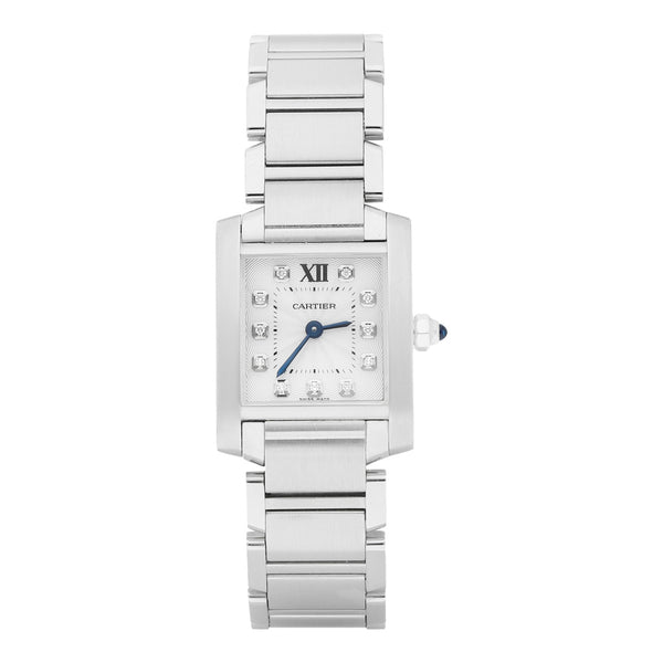 Reloj Cartier para dama modelo Tank Francaise.