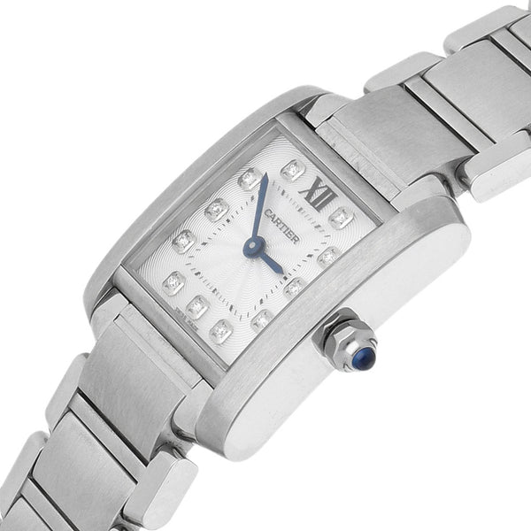 Reloj Cartier para dama modelo Tank Francaise.