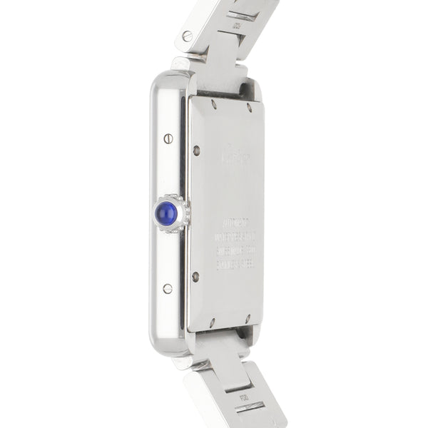 Reloj Cartier para caballero modelo Tank Solo.