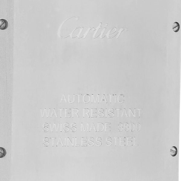 Reloj Cartier para caballero modelo Tank Solo.
