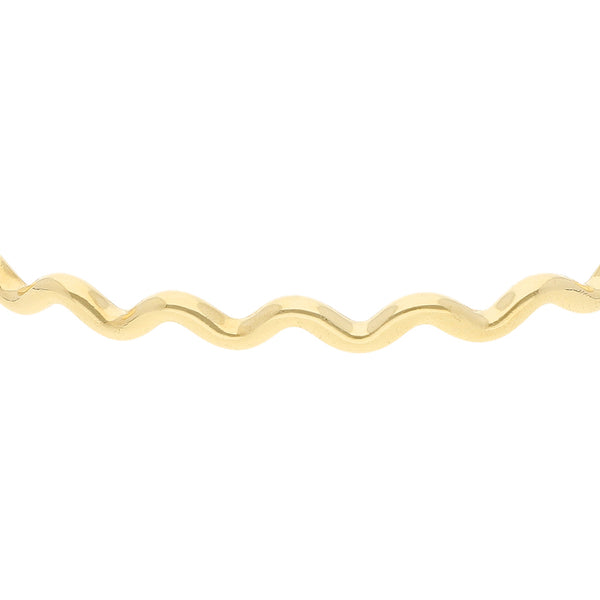 Pulsera de arillo diseño especial firma Tiffany & Co. en oro amarillo 18 kilates.