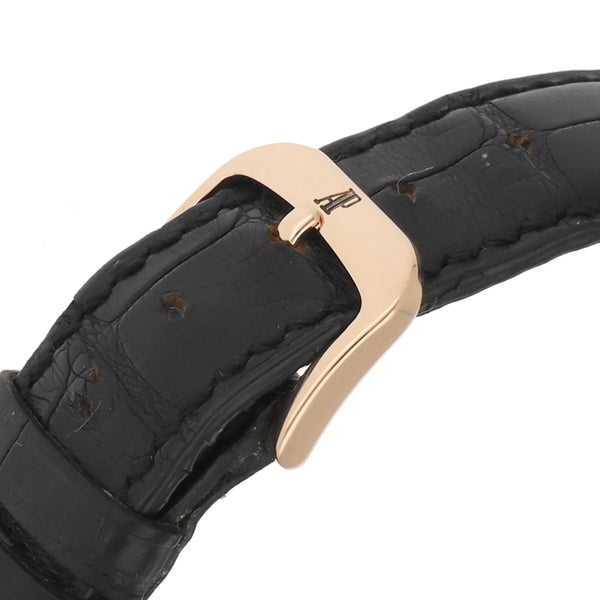Reloj Audemars Piguet para caballero modelo Millenary caja y broche en oro rosa 18 kilates.