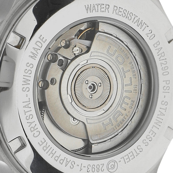 Reloj Hamilton para caballero modelo Khaki Navy GMT.