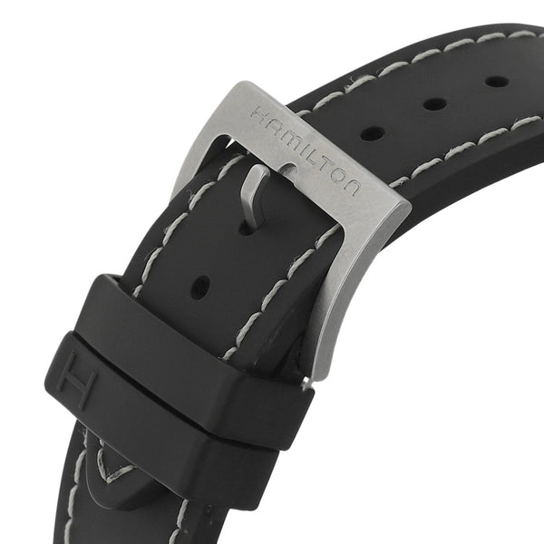 Reloj Hamilton para caballero modelo Khaki Navy GMT.