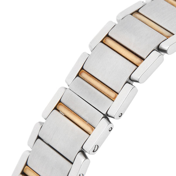 Reloj Cartier para dama/unisex modelo Tank Francaise vistas oro amarillo 18 kilates.