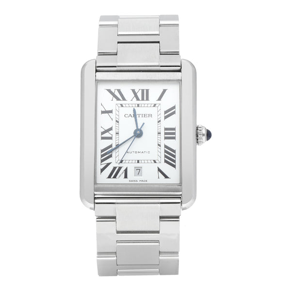 Reloj Cartier para caballero modelo Tank Solo.