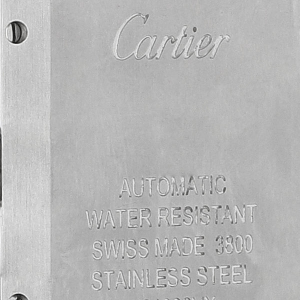 Reloj Cartier para caballero modelo Tank Solo.