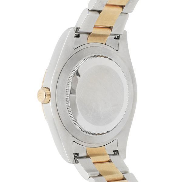 Reloj Rolex para caballero modelo Oyster Perpetual DateJust vistas oro amarillo 18 kilates.