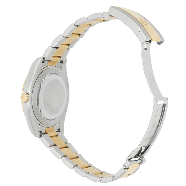 Reloj Rolex para caballero modelo Oyster Perpetual DateJust vistas oro amarillo 18 kilates.