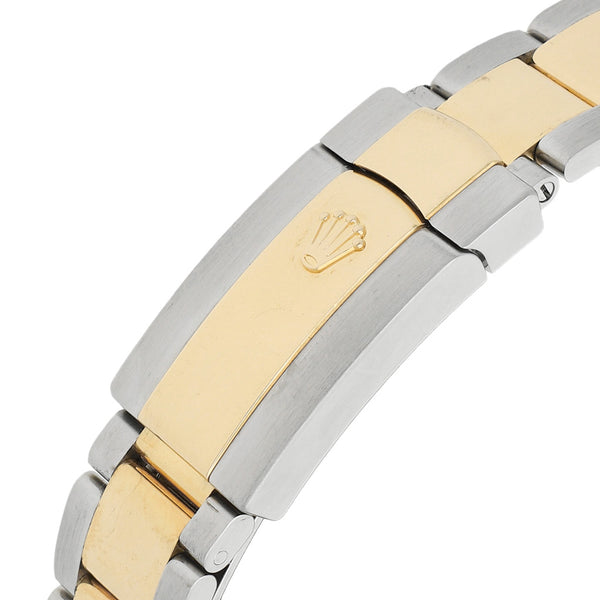 Reloj Rolex para caballero modelo Oyster Perpetual DateJust vistas oro amarillo 18 kilates.